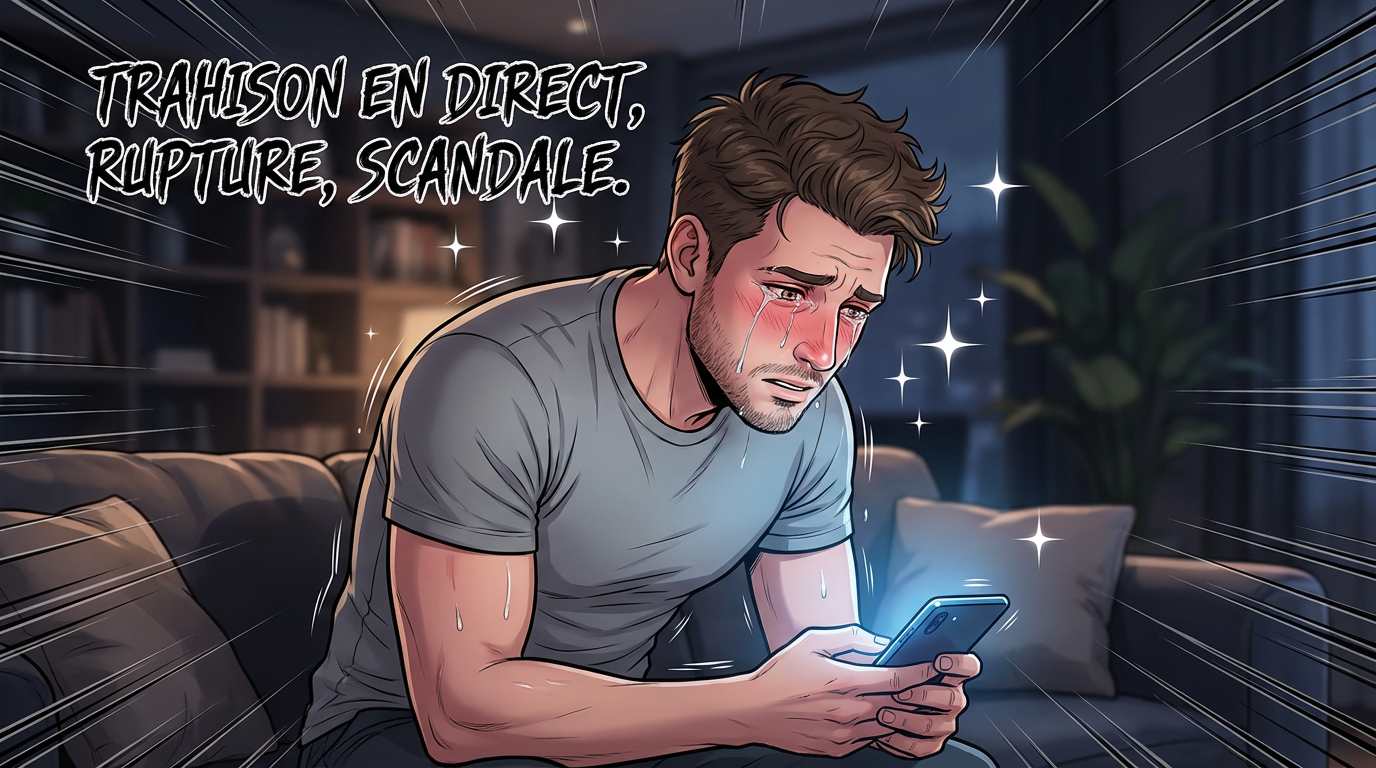 Julien Bert trompé par sa compagne : il révèle tout en direct