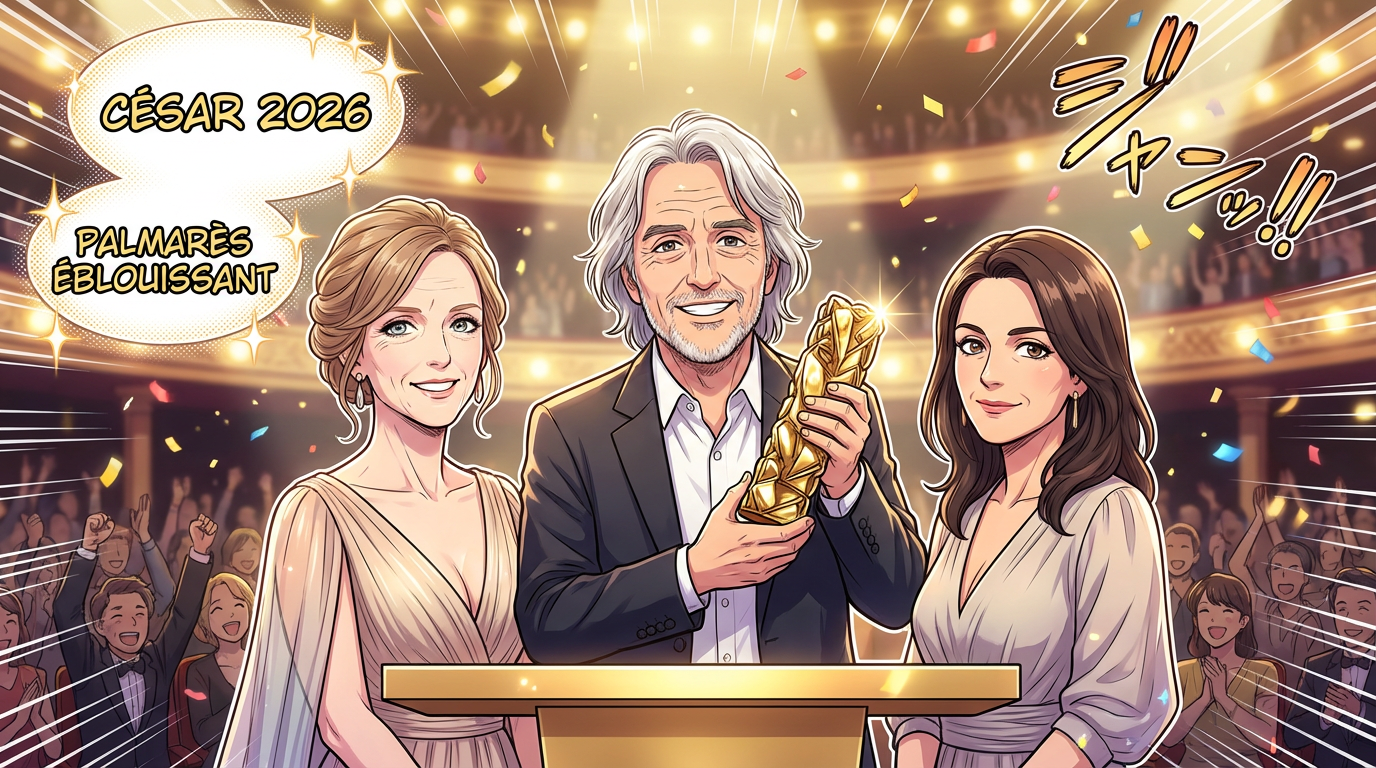 Cérémonie des César 2026 : découvrez le palmarès complet