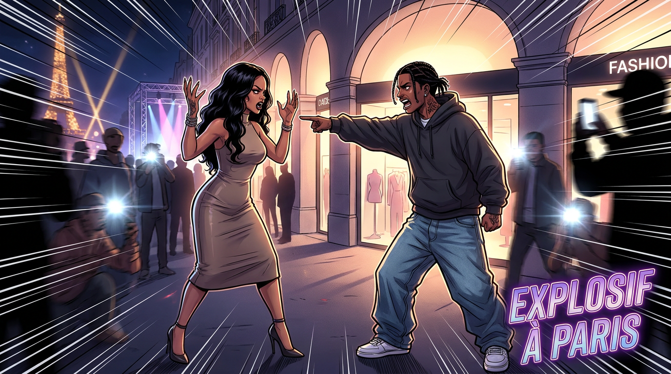 Rihanna et A$AP Rocky : dispute explosive à Paris pendant la Fashion Week