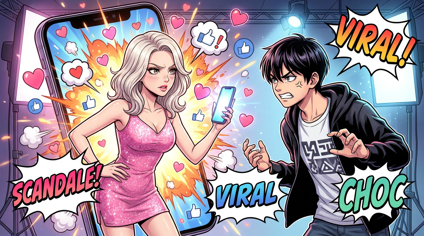 Paris Hilton victime d'un scandale sur TikTok avec un influenceur