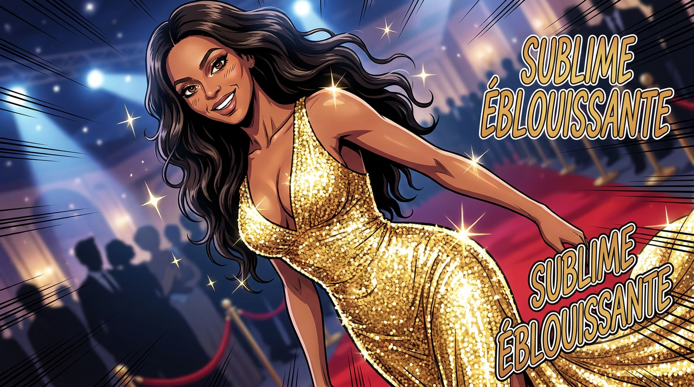 Beyoncé rayonne en robe dorée à l'événement de gala annuel