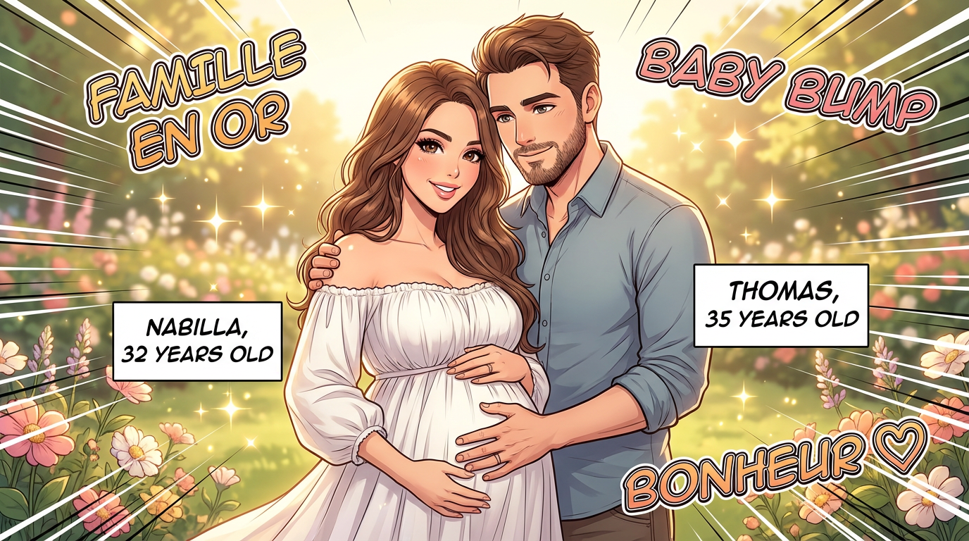 Gala.fr : Nabilla enceinte de son troisième enfant, premières photos