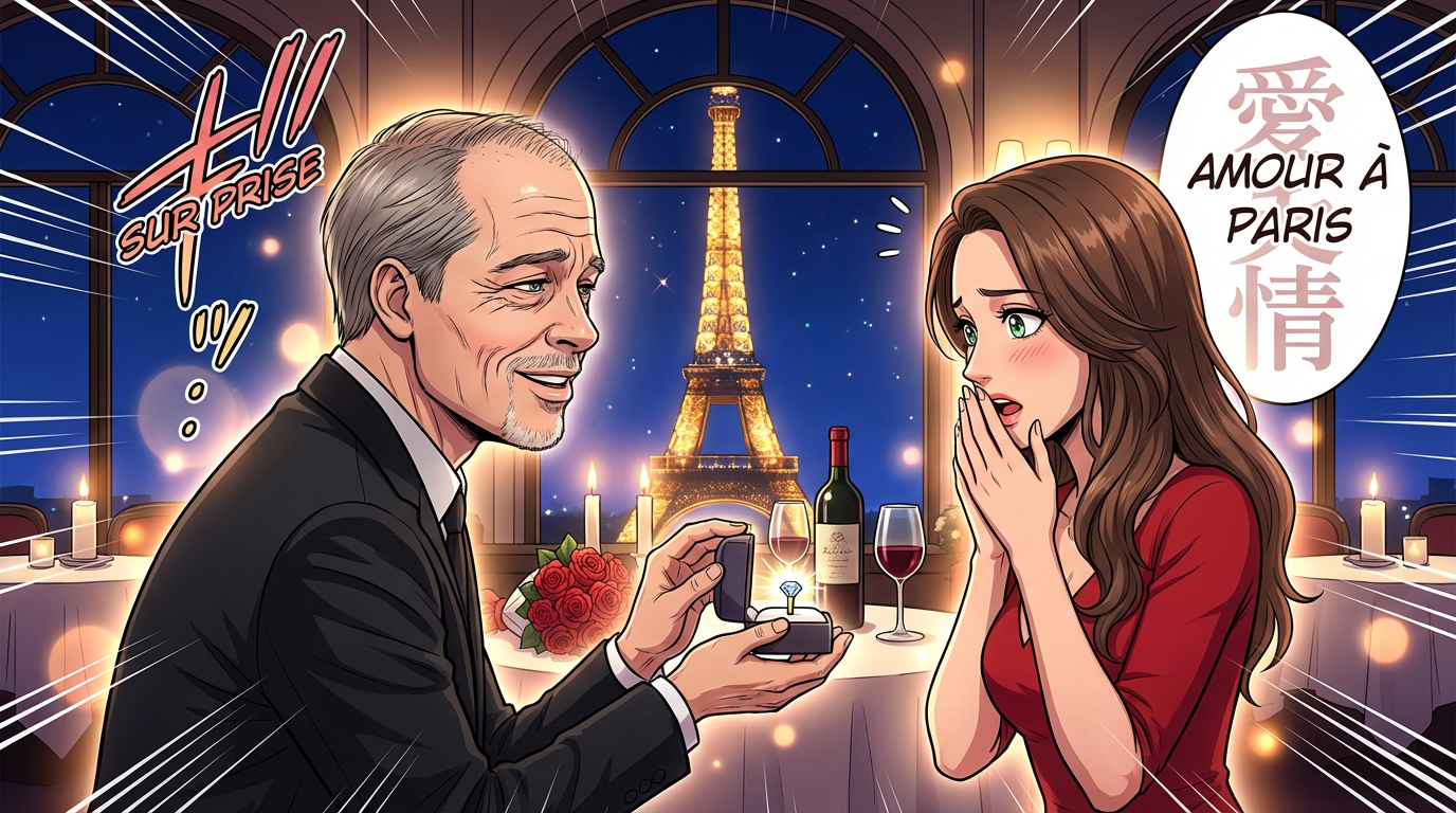 Brad Pitt et Ines de Ramon : fiançailles surprises à Paris