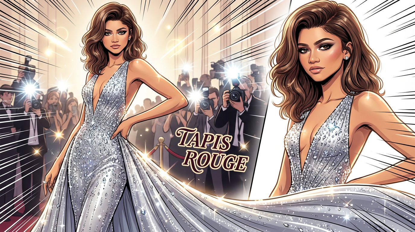 Oscars 2026 : robe spectaculaire de Zendaya vole la vedette sur le tapis rouge