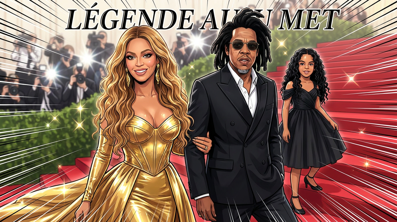 Beyoncé et Jay-Z : un moment de mode inoubliable au Met Gala
