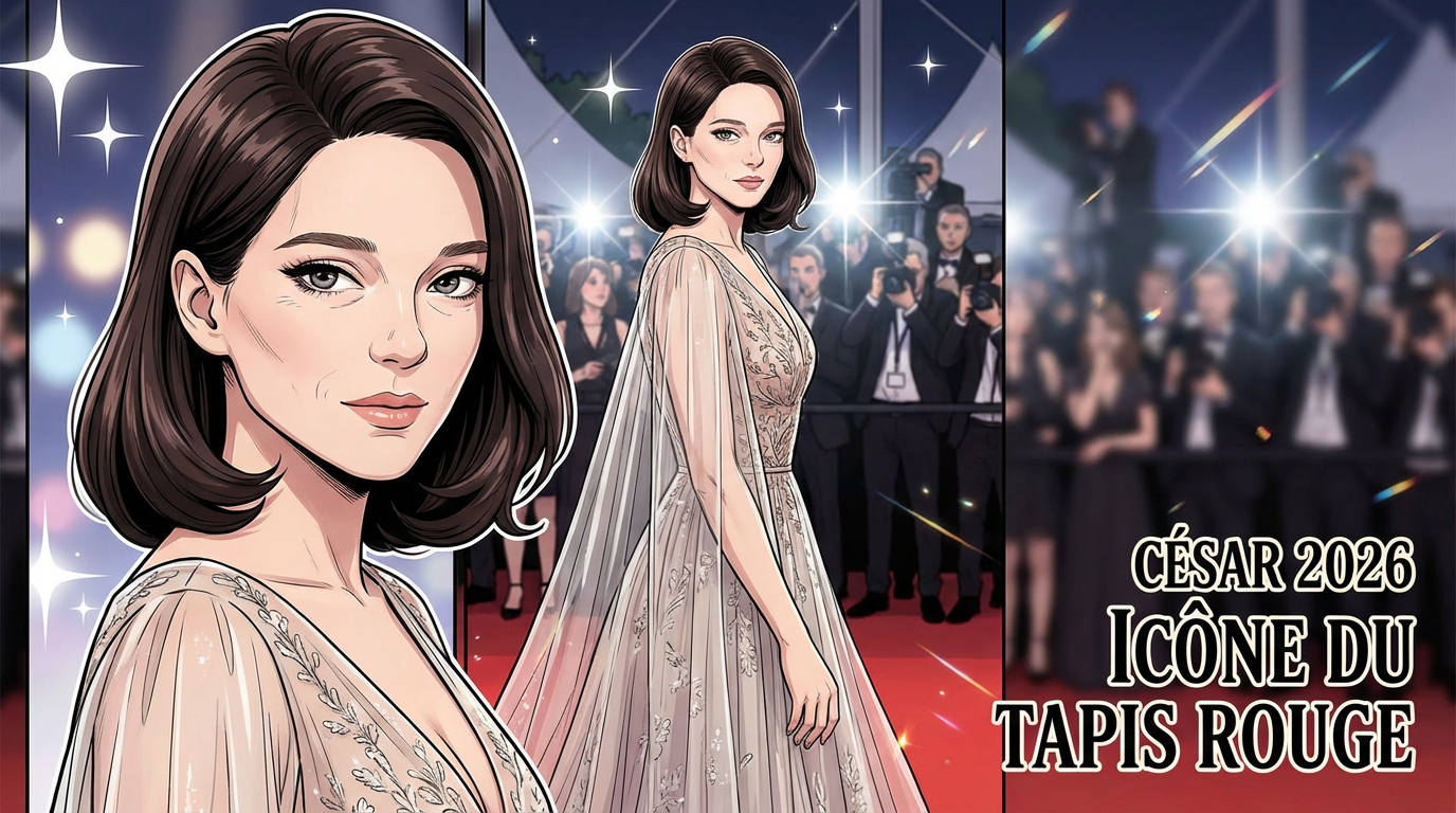 César 2026 : Léa Seydoux élue actrice la plus sexy du tapis rouge