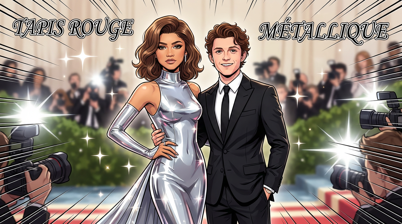 Zendaya brille en robe Dior au Met Gala 2026