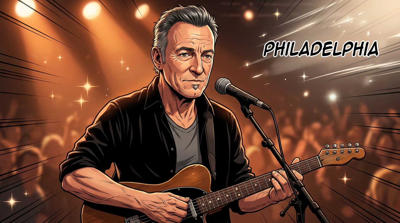 Bruce Springsteen dit que son Oscar pour « Philadelphia » était « un coup de chance »