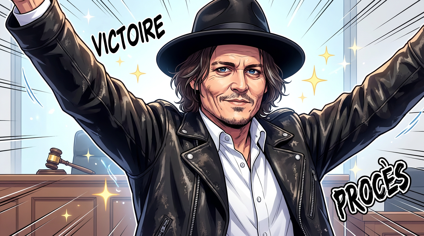 Voici - Johnny Depp gagne son procès contre Amber Heard : détails exclusifs