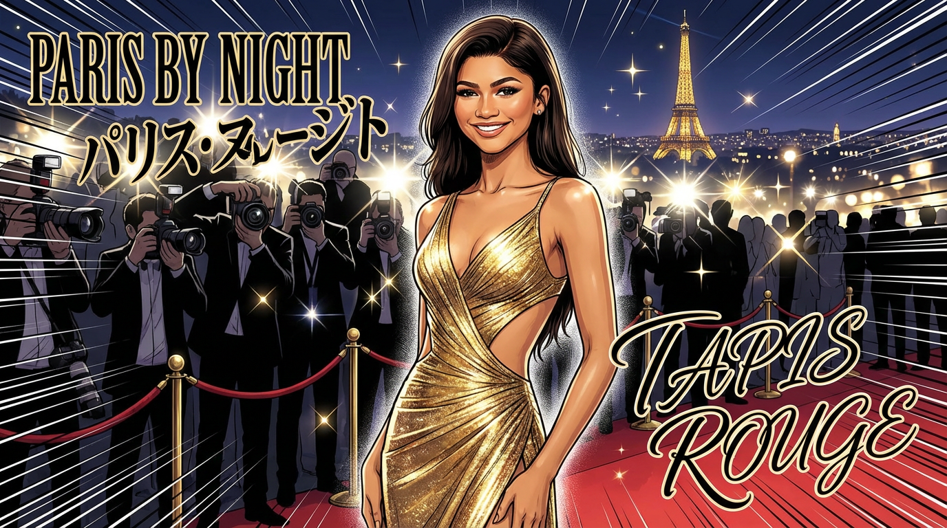 Zendaya rayonne en Versace aux Fashion Awards de Paris