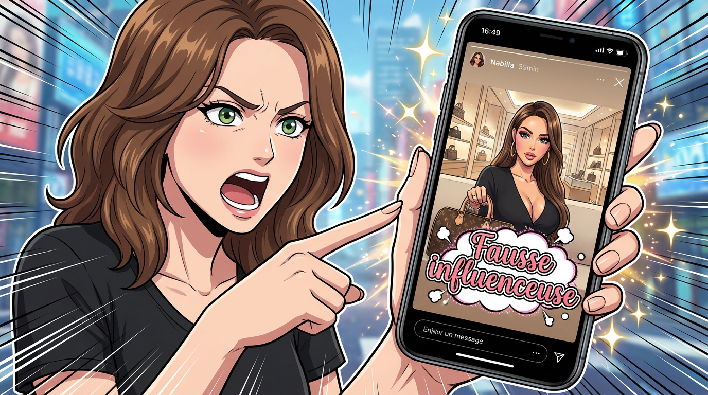 Nathalie Andreani clashe Nabilla sur les réseaux : "Fausse influenceuse"