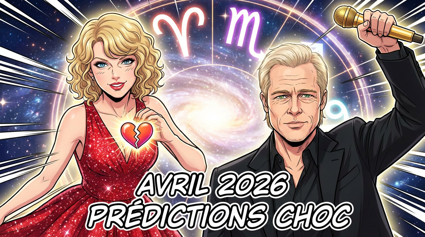 Astrologie : Les prédictions choc pour les stars en avril 2026