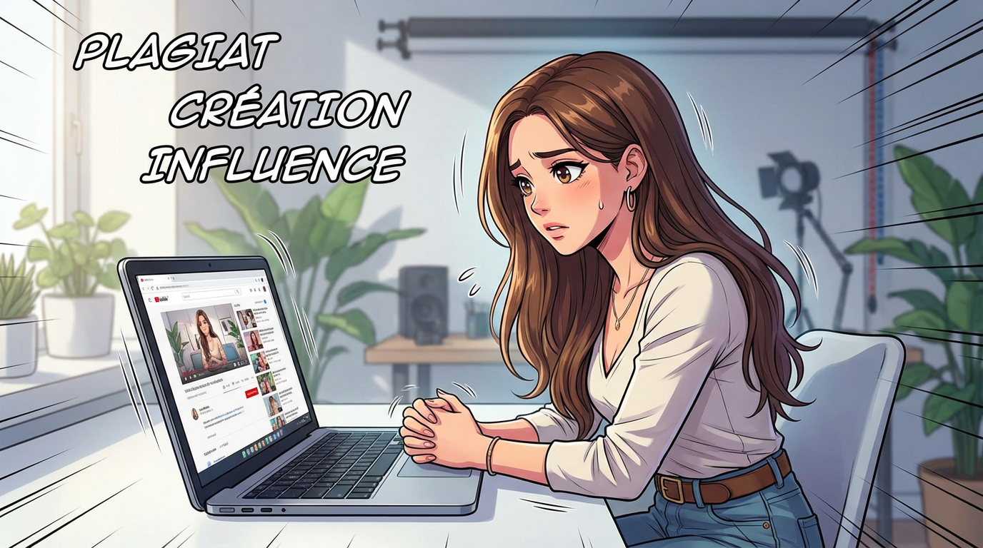 Influenceuse Léna Situations impliquée dans un scandale de plagiat de contenu