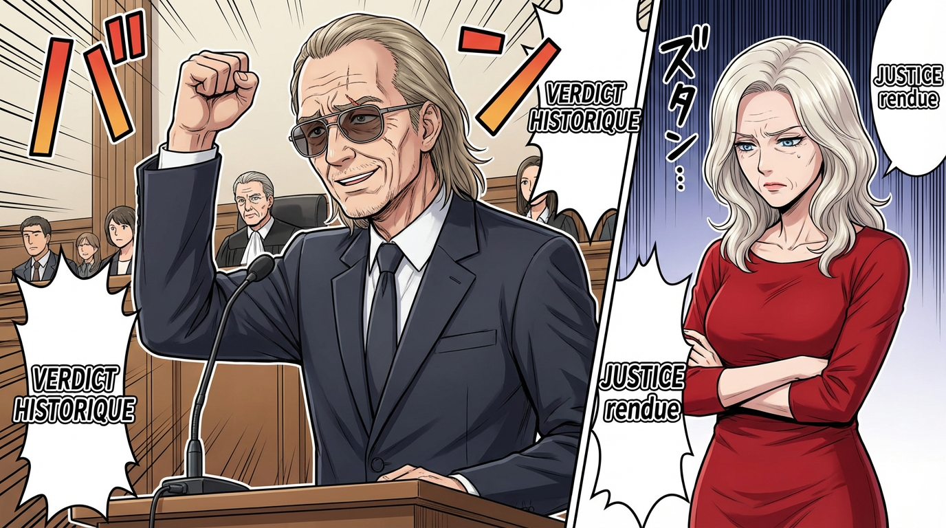 Johnny Depp gagne son procès contre Amber Heard : dommages records