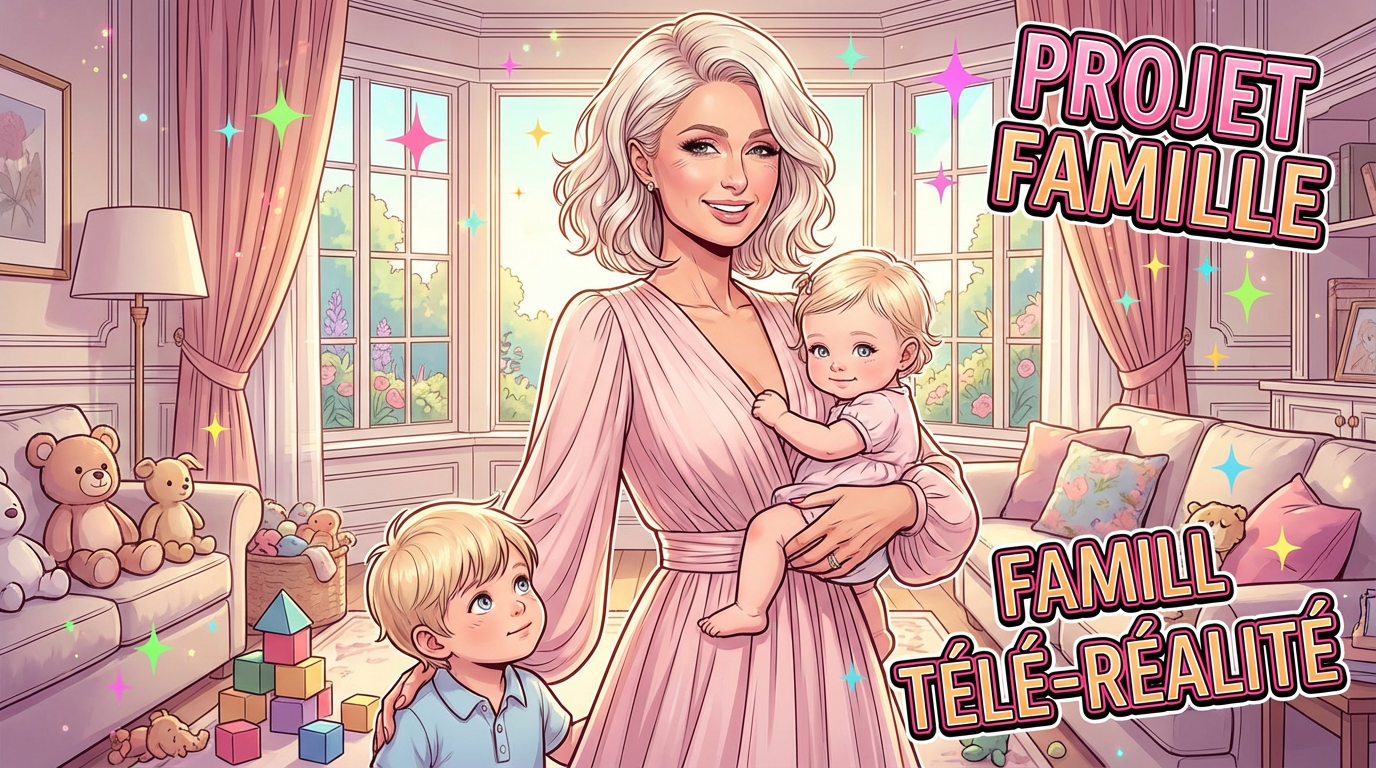 Paris Hilton révèle son nouveau projet de reality TV avec ses enfants