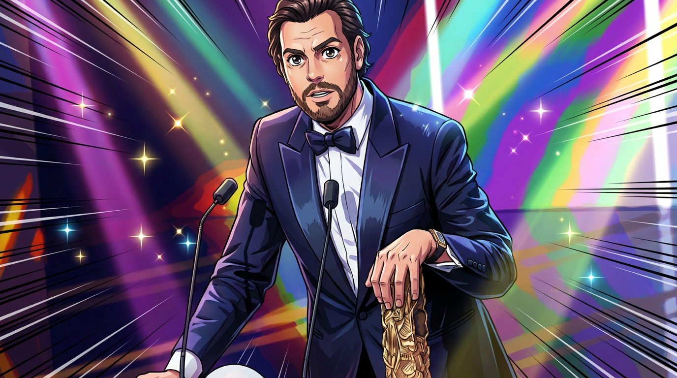 Laurent Lafitte : Son César en main, il quitte Paris pour un lieu prisé doublement étoilé