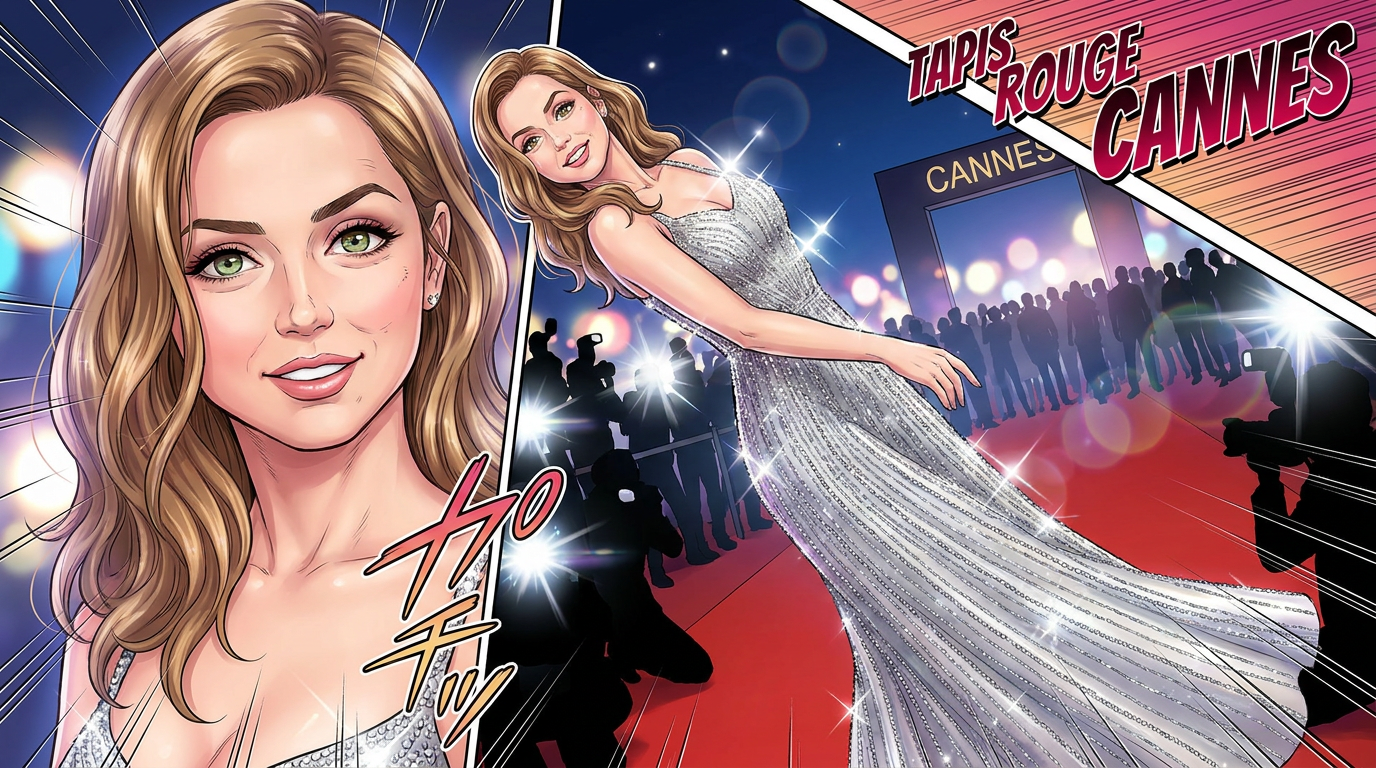Cannes 2026 : Ana de Armas en Armani Privé sur le tapis rouge