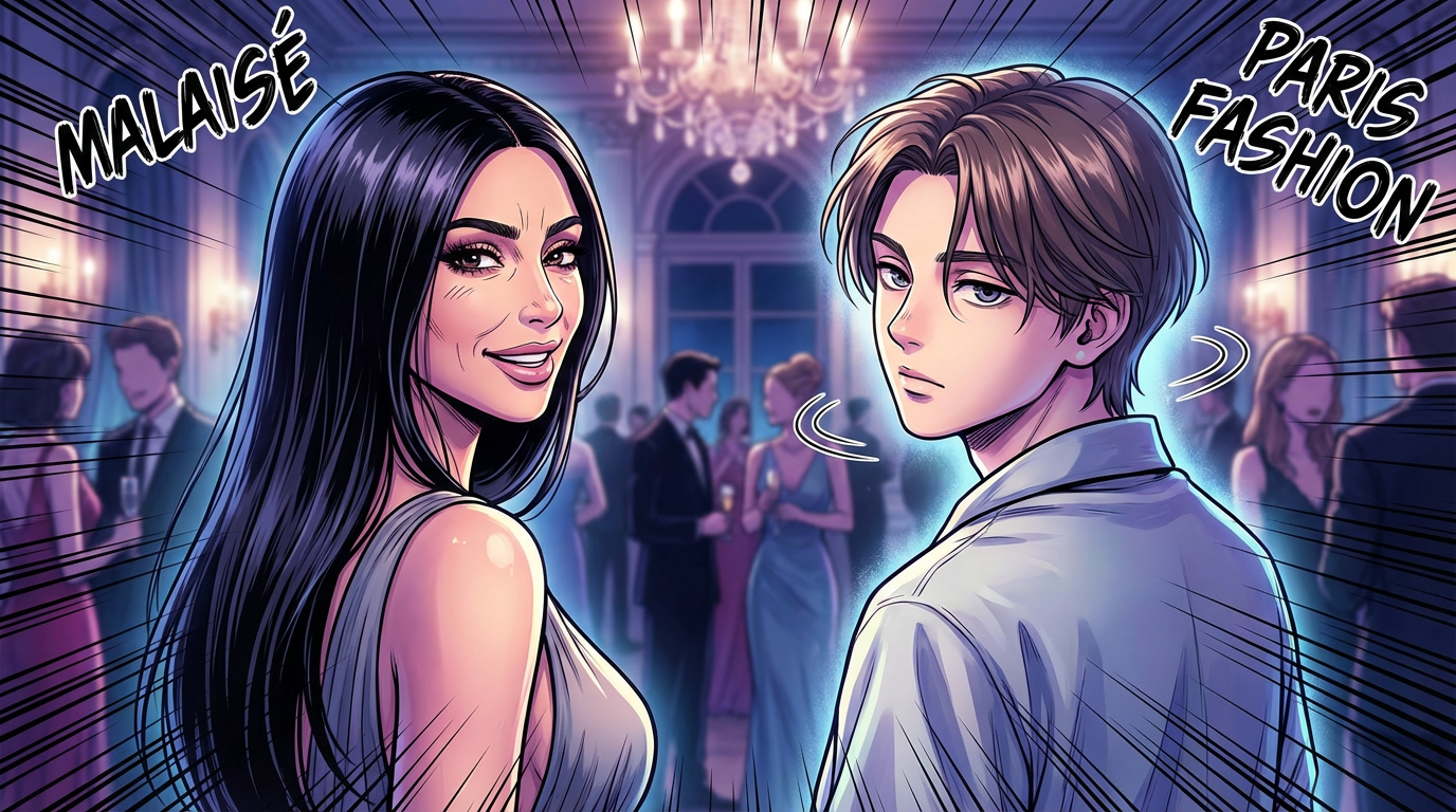 Kim Kardashian humiliée par un influenceur lors d'une soirée à Paris