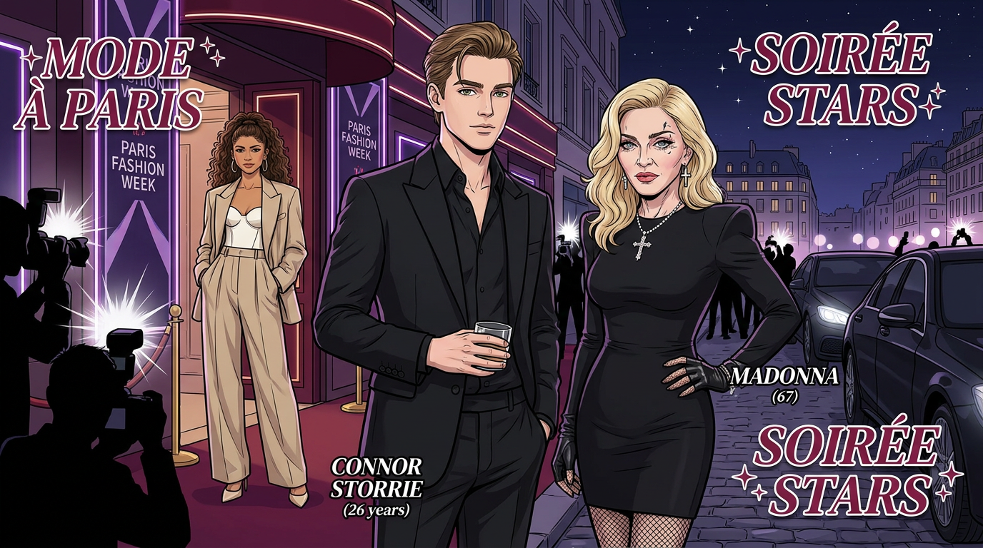 Dwayne Johnson, Connor Storrie, Zendaya et d’autres stars repérées