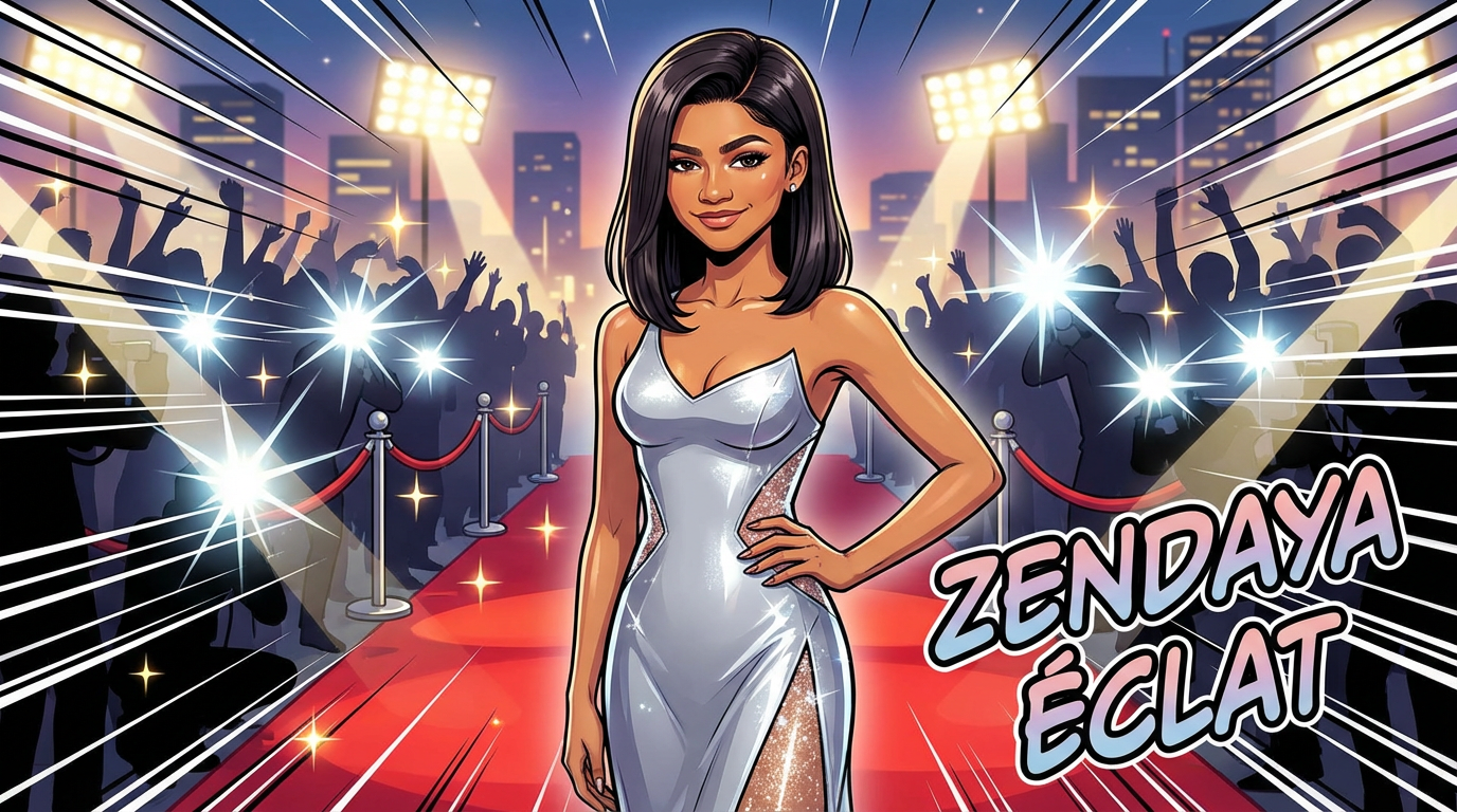 Zendaya brille sur le tapis rouge des Oscars 2026 en robe spectaculaire