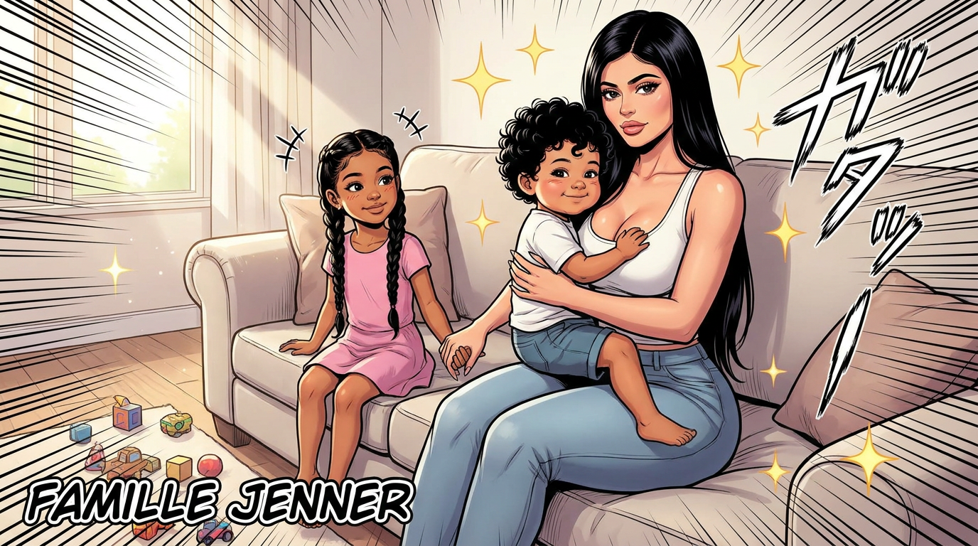 Kylie Jenner partage des photos exclusives de sa vie de famille