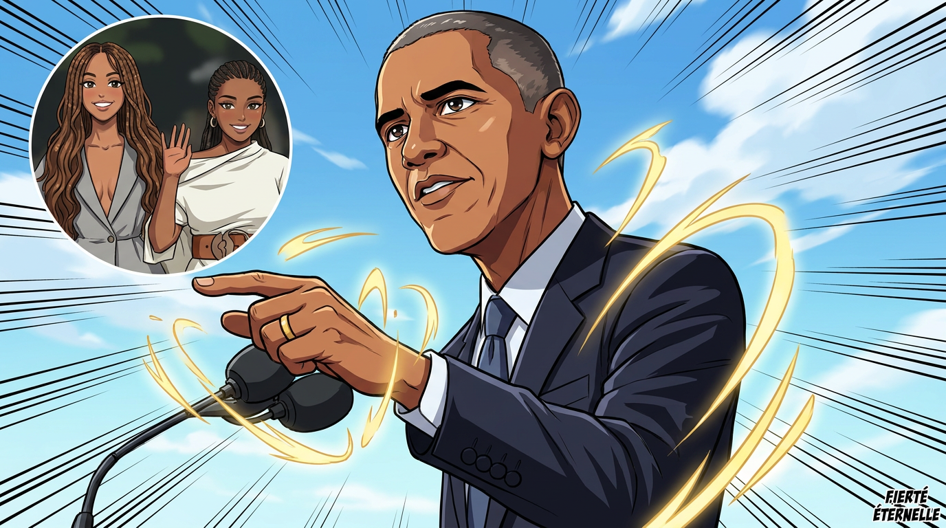 Malia Obama et Sasha Obama font une rare apparition commune pour l’hommage à leur père Barack Obama