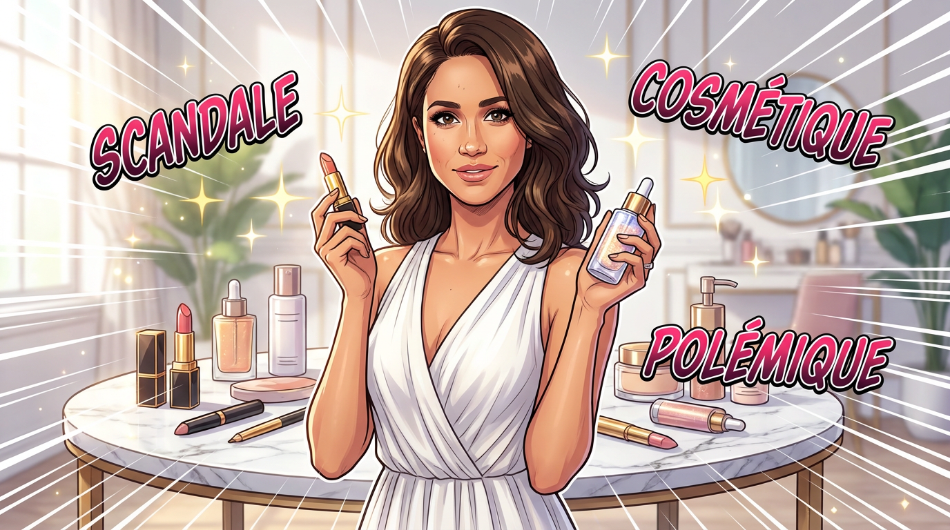 Meghan Markle lance une ligne de cosmétiques controversée