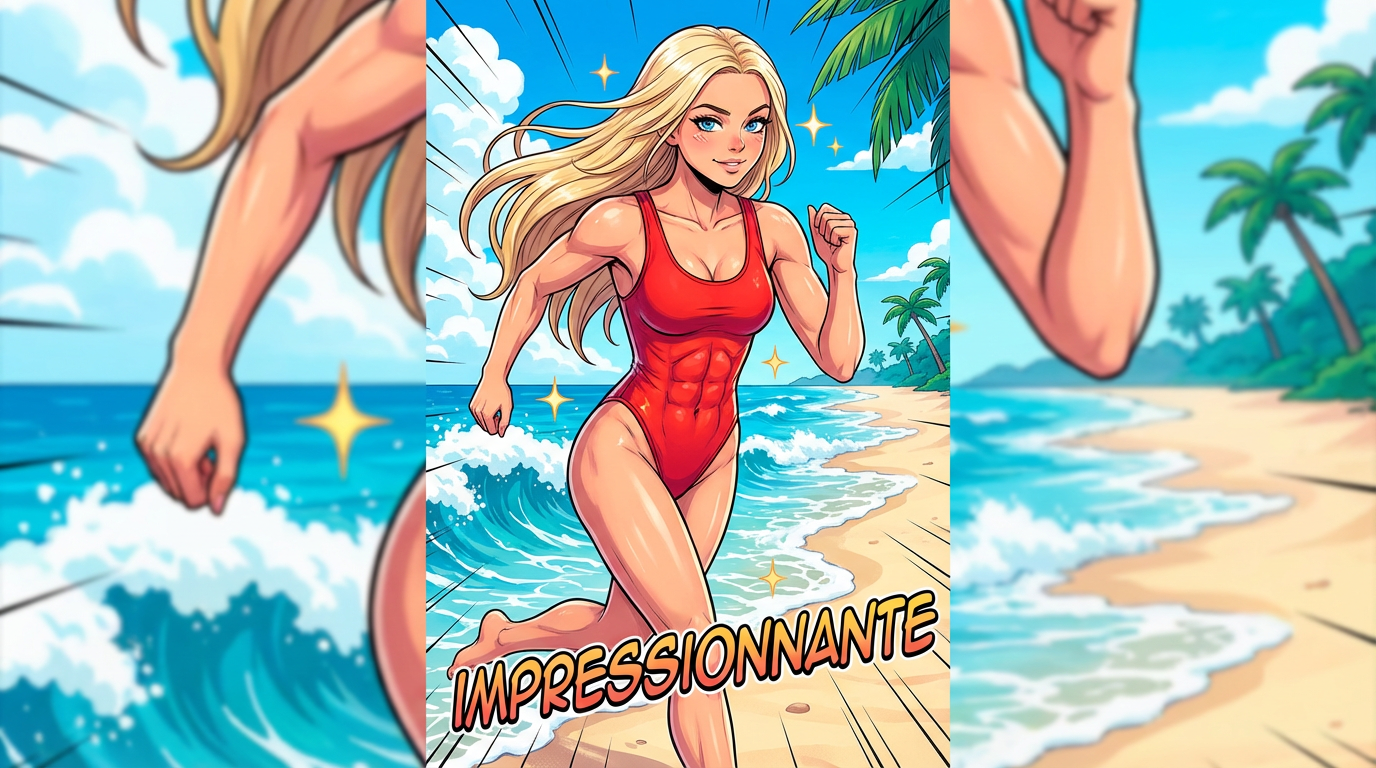 Livvy Dunne impressionne en 'Baywatch' dans les Hot Shots de mars