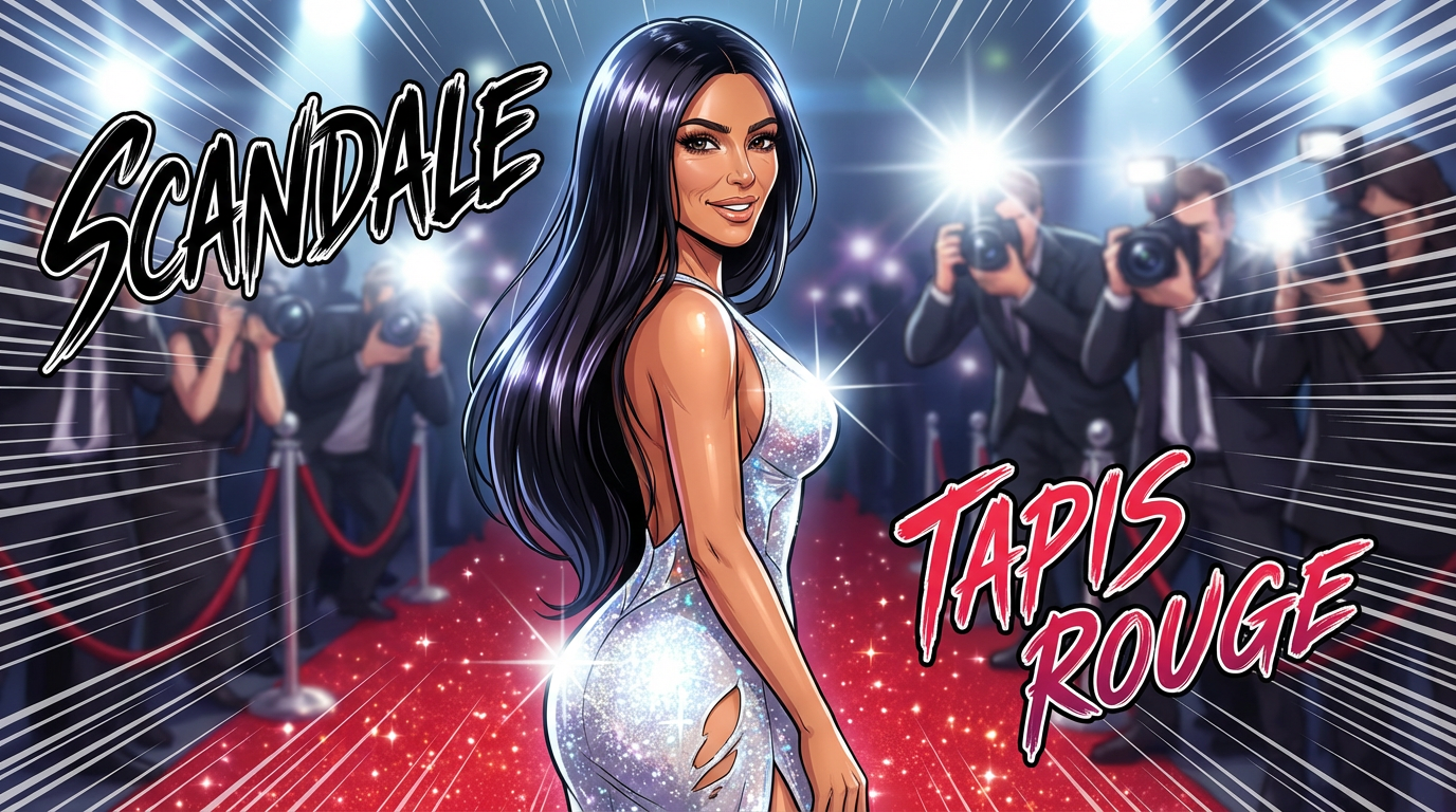 Scandale sur le tapis rouge : Robe déchirée de Kim Kardashian aux Oscars 2026