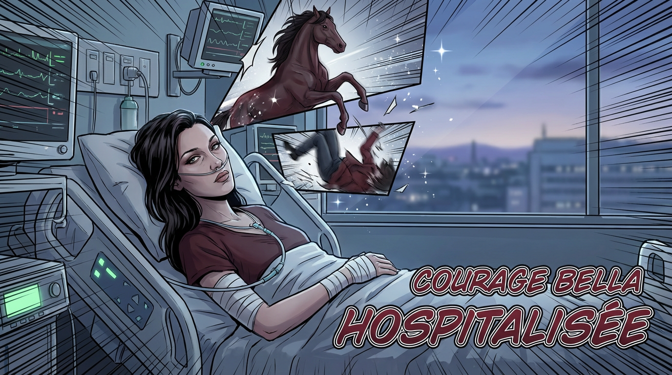 Bella Hadid hospitalisée après accident de cheval