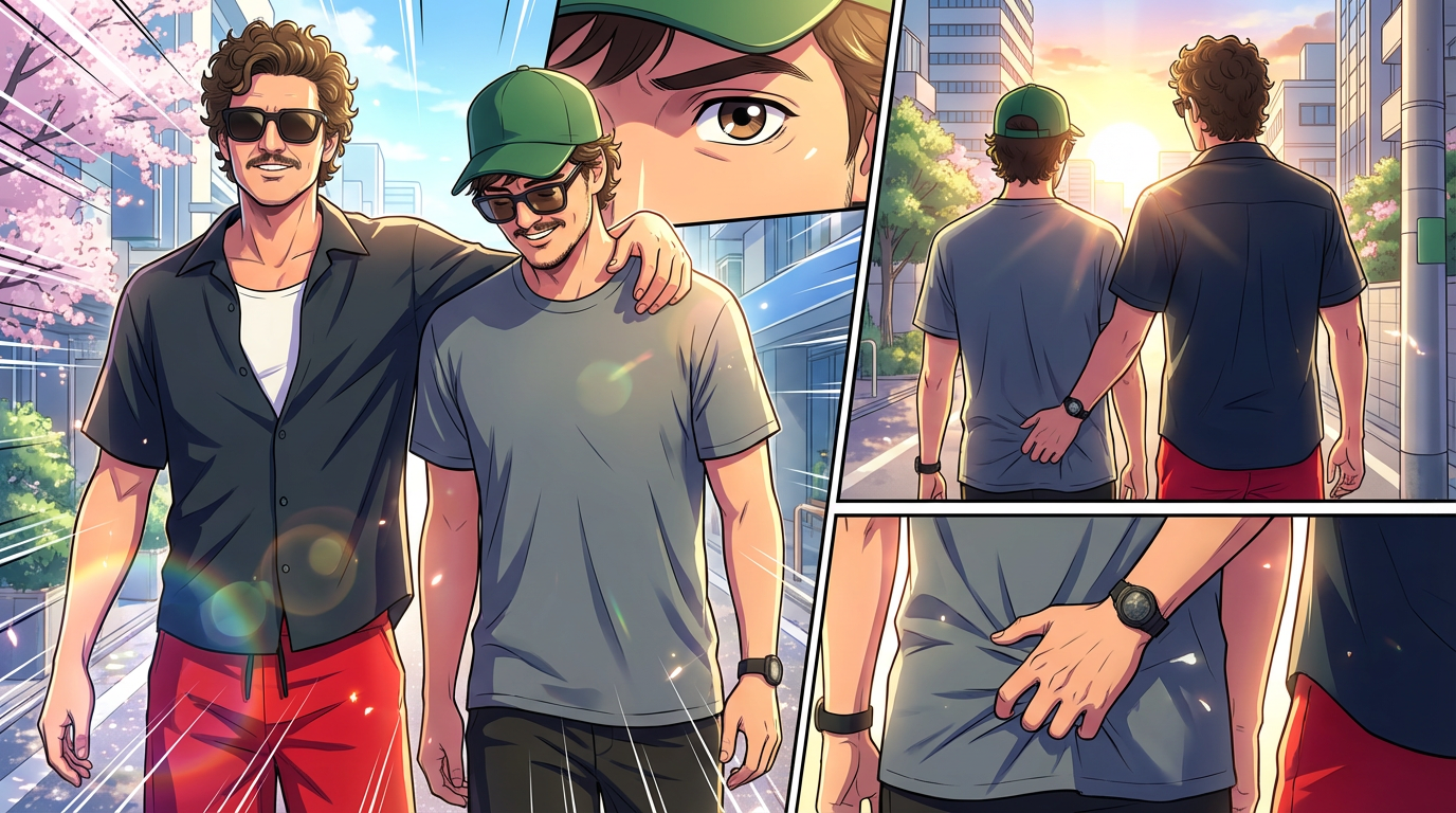 Pedro Pascal se rapproche de son ami Rafael Olarra à Los Angeles