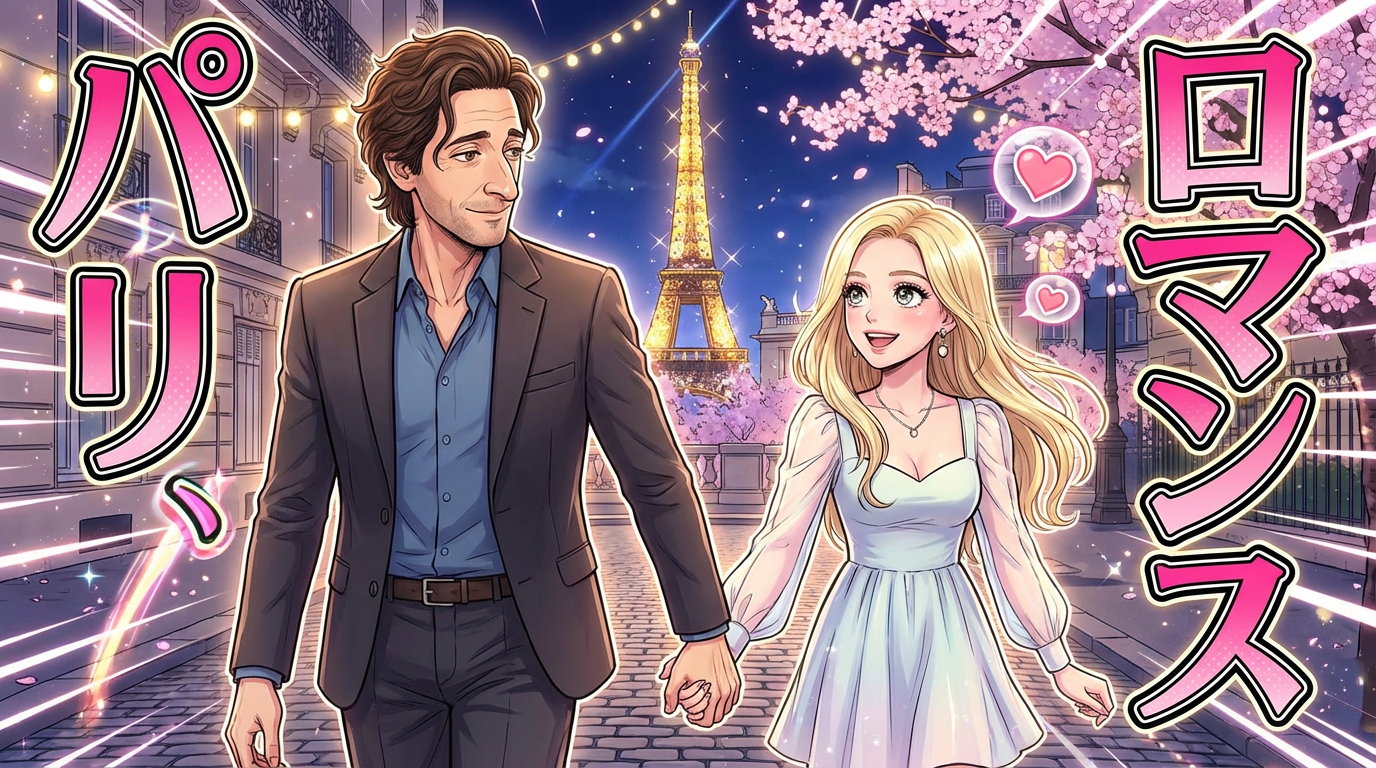 Adrien Brody surpris avec une influenceuse de 22 ans à Paris