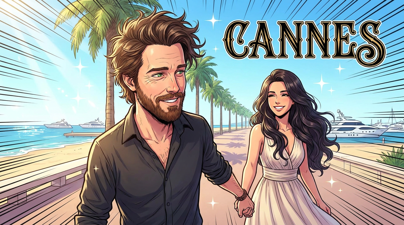 Julien Doré surpris avec une nouvelle compagne à Cannes
