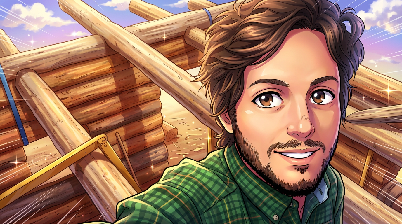 "C'est douloureux" : Vianney, sur le point de finir sa cabane, donne de ses nouvelles