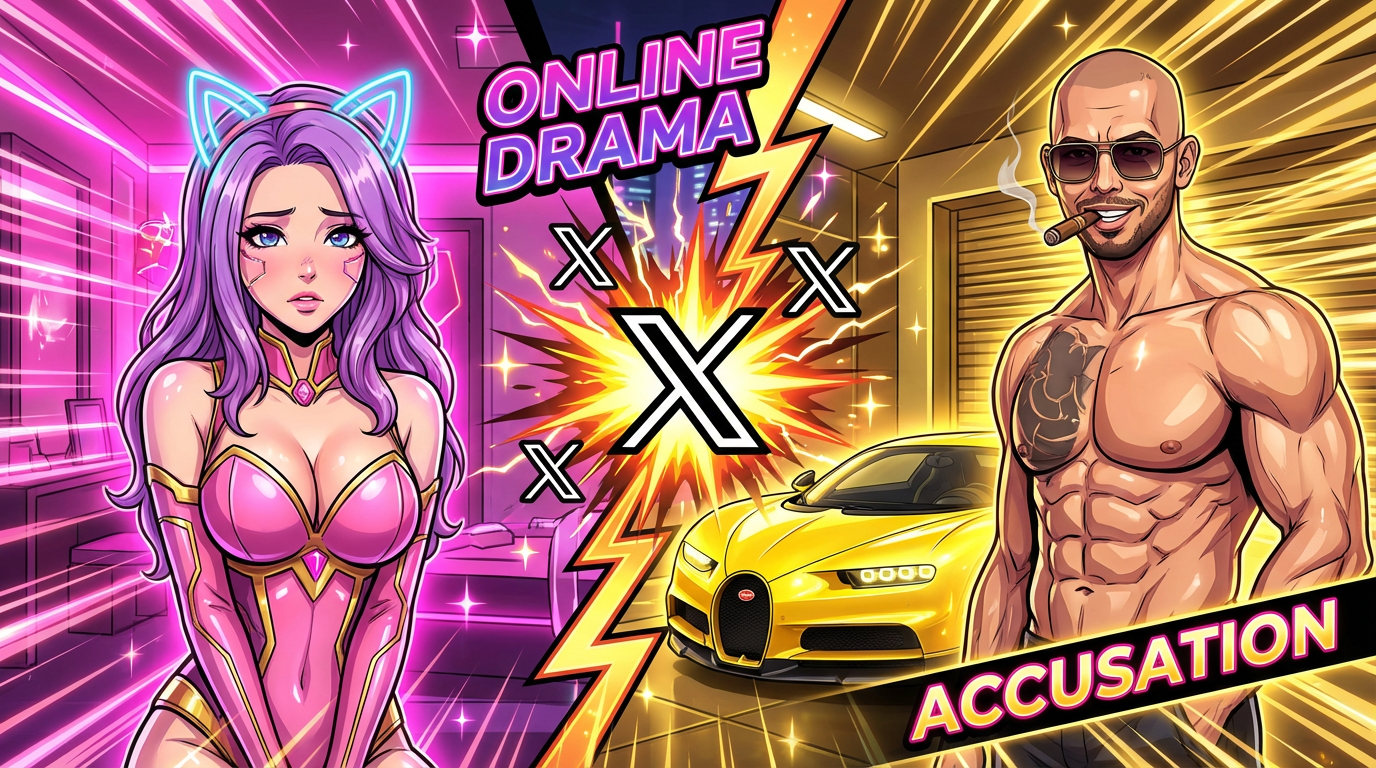 Andrew Tate accusé de harcèlement par une influenceuse OnlyFans