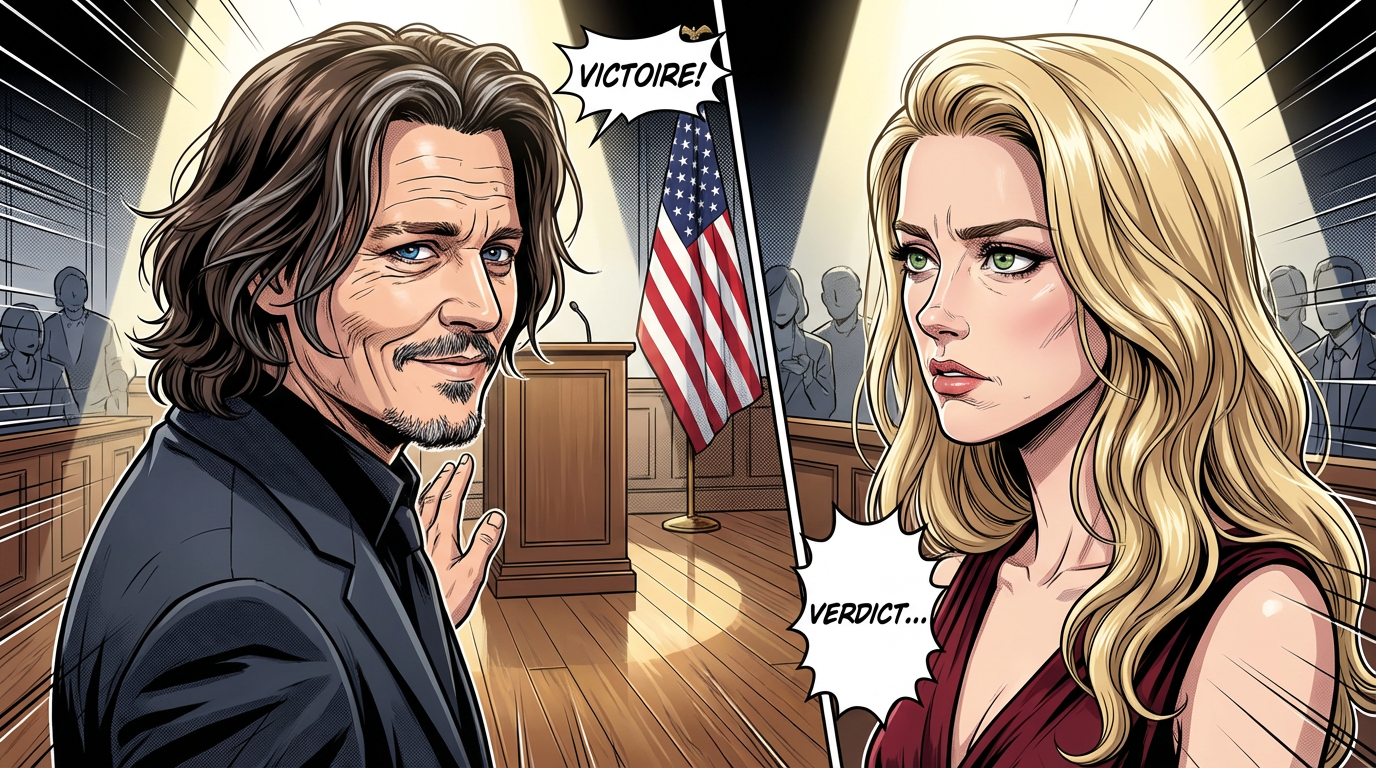 Johnny Depp gagne son procès contre Amber Heard : détails exclusifs