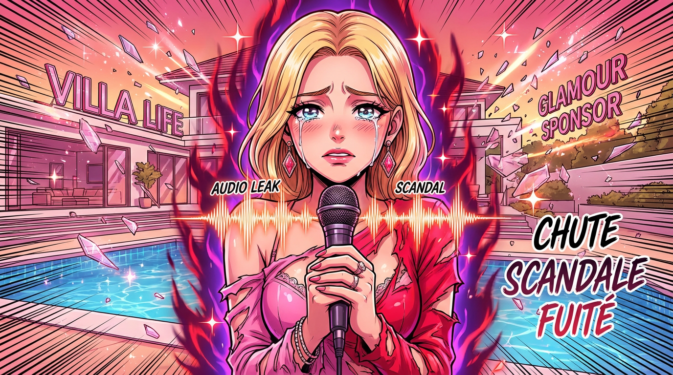 Influenceuse de télé-réalité virée après scandale audio fuité