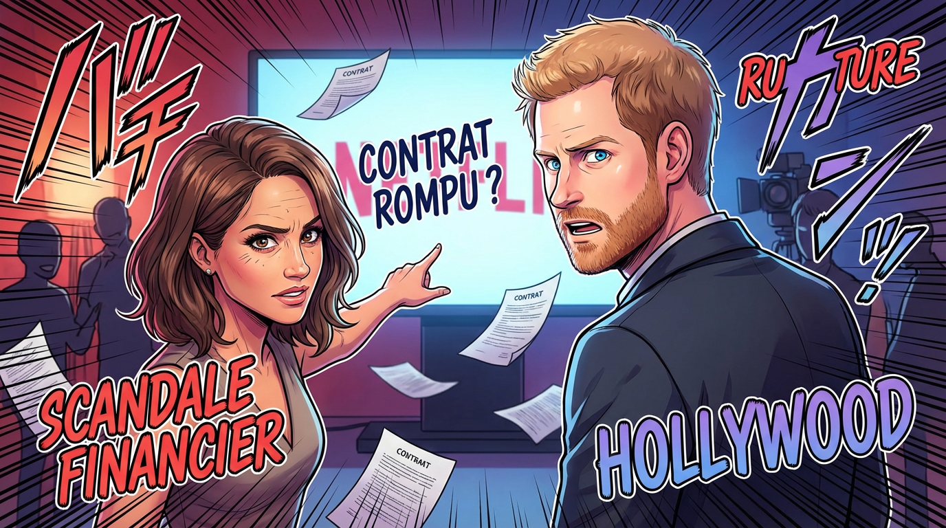 Harry et Meghan : nouveau scandale financier avec Netflix