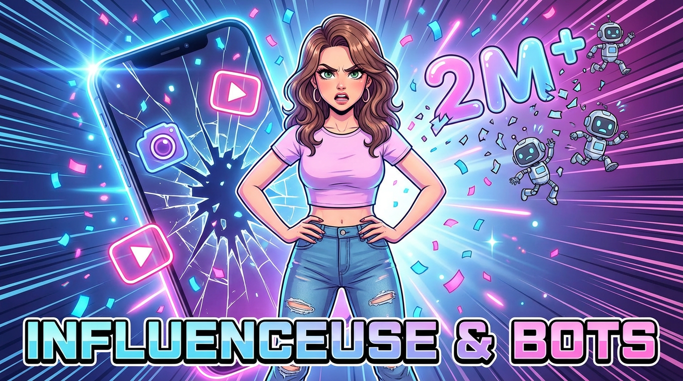 Influenceuse française Lola Dubini impliquée dans une affaire de faux followers