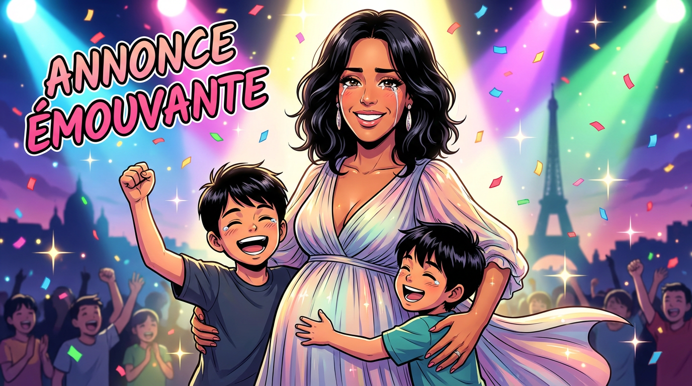 Amel Bent enceinte de son troisième enfant : l'annonce émouvante