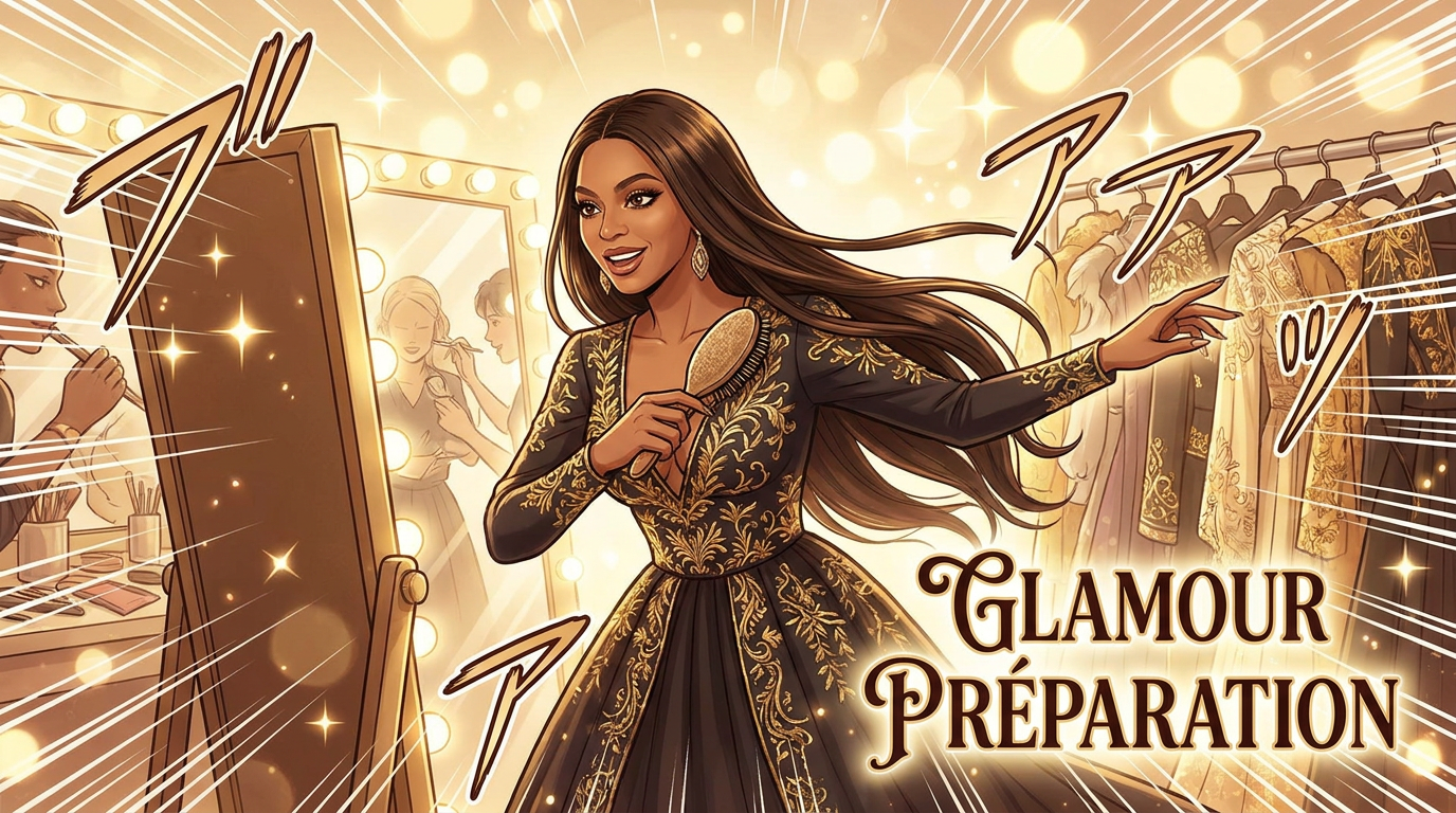 Beyoncé manque le Met Gala mais partage des photos inédites de sa préparation