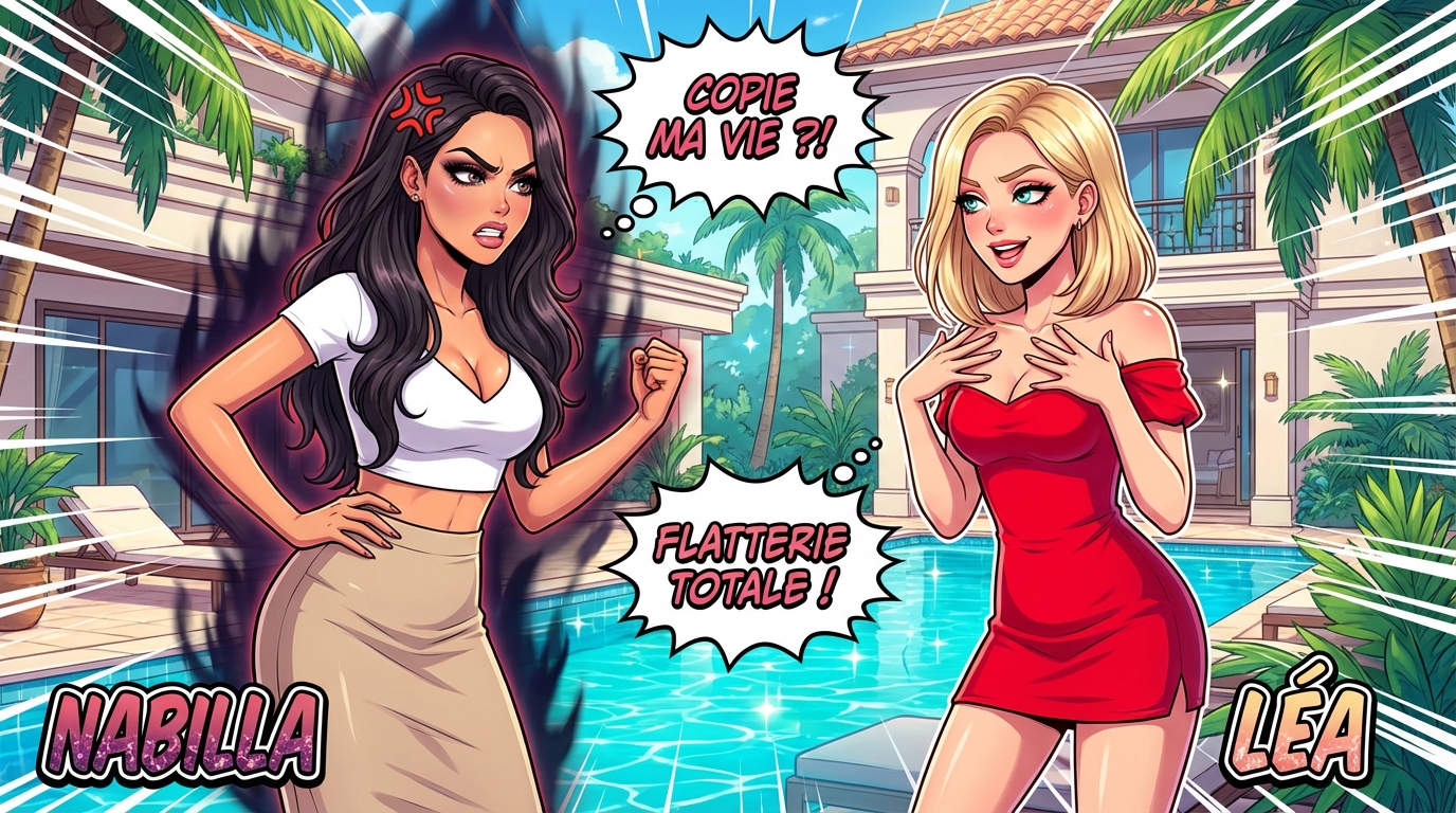 Influenceuse française Nabilla en clash avec une rivale sur Snapchat