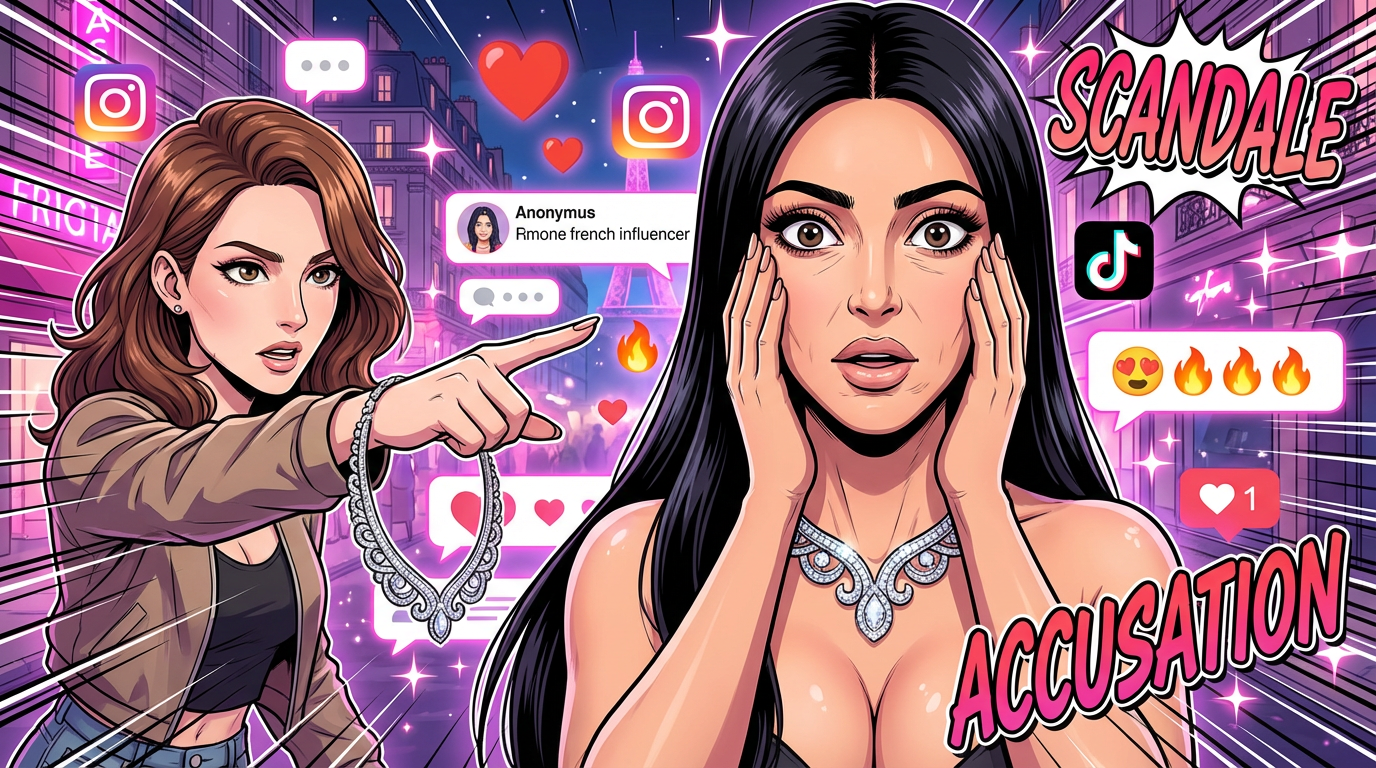 Kardashian : Kim accusée de vol de design par une influenceuse française