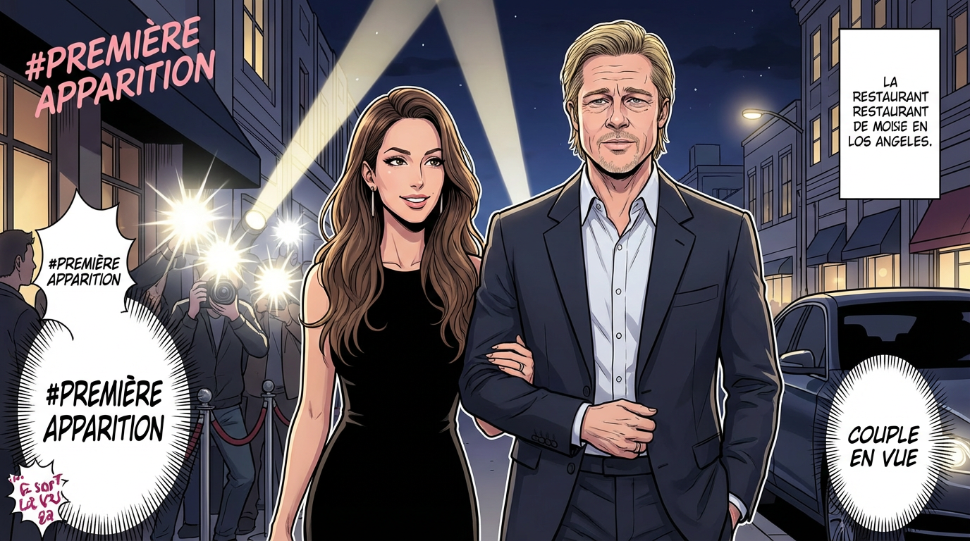 Brad Pitt et Ines de Ramón font leur première apparition publique ensemble