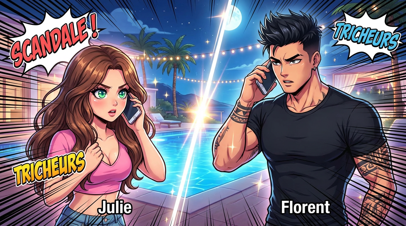 Scandale chez les Marseillais : Julie et Florent accusés de triche en télé-réalité