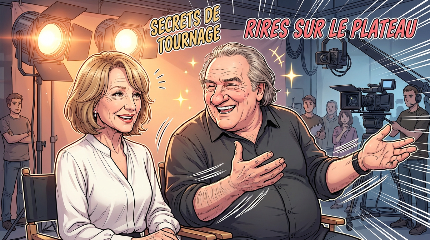 Nathalie Baye révèle ses secrets sur le tournage avec Depardieu