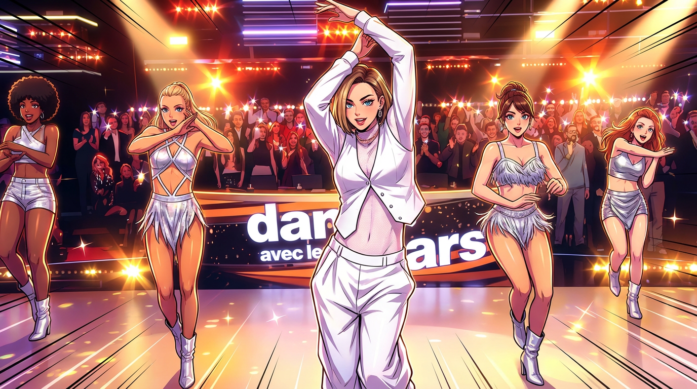 Danse avec les stars : "C'est une hallucination ou elle est enceinte ?" Fauve Hautot pique la curiosité des téléspectateurs