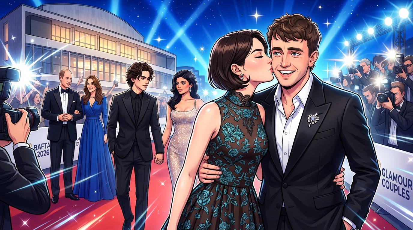 Gracie Abrams, Kate Hudson, Timothée Chalamet… Les plus beaux couples des Bafta 2026