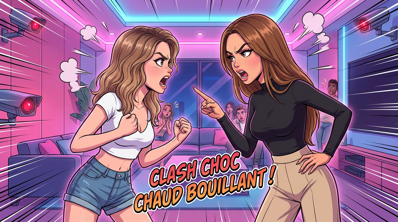 Big Brother France : clash violent entre influenceuse et candidate reality TV