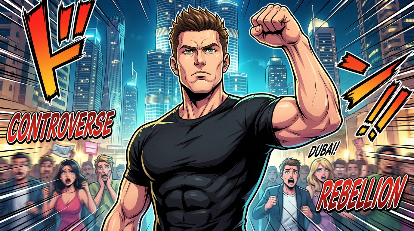 Tibo InShape au cœur de la polémique : ses anciens liens avec l'armée et la police refont surface